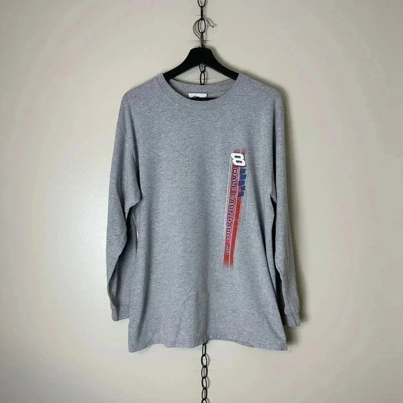 Vintage NASCAR Dale Earnhardt Jr Long  Sleeve T-shirt Large - Picture 1 of 5